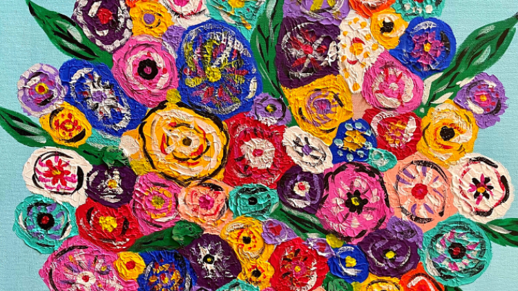 Petal Paintings & Floral Memories - Pressed Flower Art - Asheville Art  Gallery, Contemporary Mountain Crafts